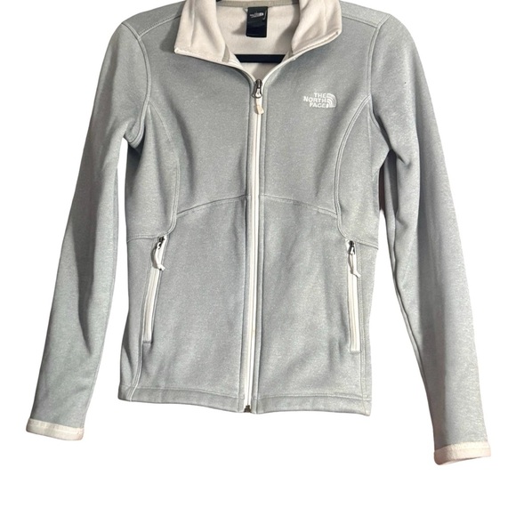 The North Face Jackets & Blazers - The North Face Women's Gray Full-Zip Jacket